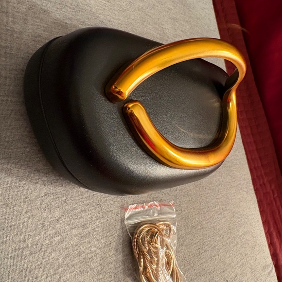 Black Clutch Bag - Picture 2 of 8